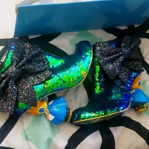 Irregular choice Alice and Wonderland boots